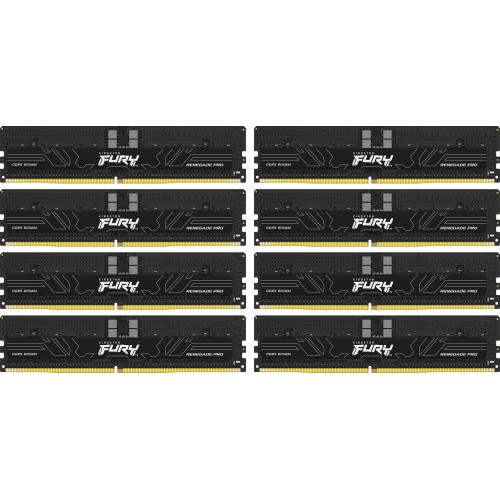 Kit Memorie Server Kingston FURY Renegade Pro ECC KF556R36RBK8-256, 256GB, DDR5-5600MHz, CL36, Octa Channel