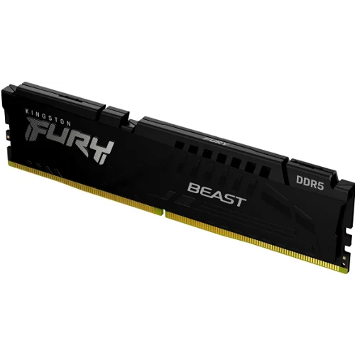 Memorie Kingston Fury Beast Black Intel XMP 3.0/AMD EXPO, 16GB, DDR5-6000MHz, CL30, Bulk