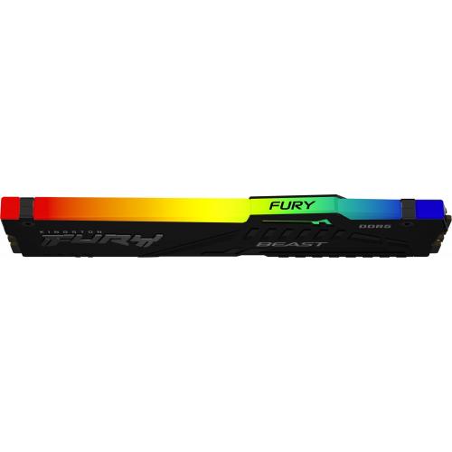 Memorie Kingston Fury Beast RGB AMD EXPO, 32GB, DDR5-6000MHz, CL36