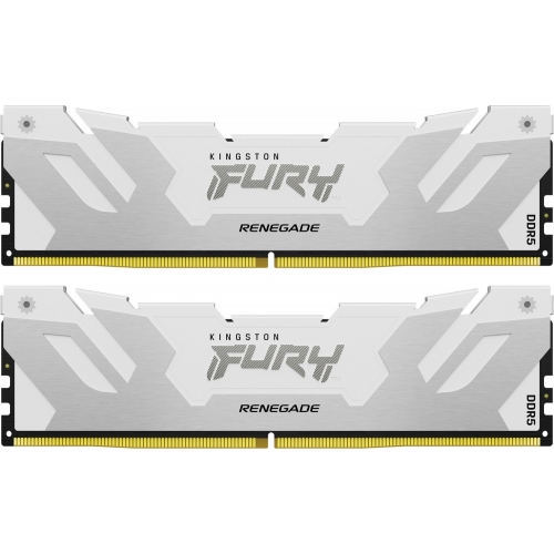 Kit Memorie Kingston FURY Renegade White Intel XMP 3.0, 32GB, DDR5-8000MHz, CL38, Dual Channel