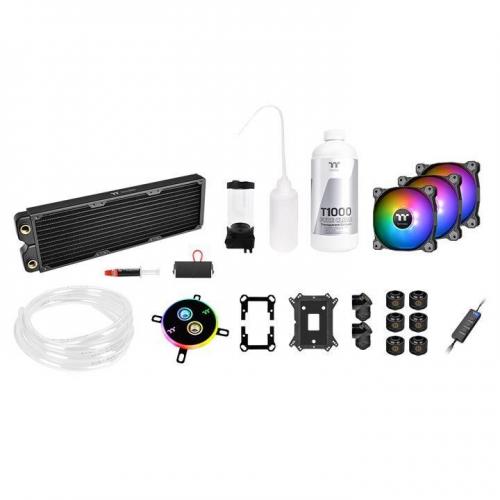 Kit cooler procesor Thermaltake Pacific C360 DDC Soft Tube, ARGB LED, 120mm