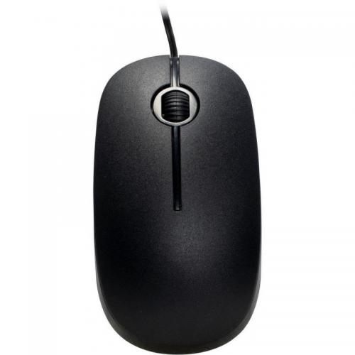 Kit Inter-Tech Nitrox NK-1000EC - Tastatura, USB, Black + Mouse Optic, USB, Black