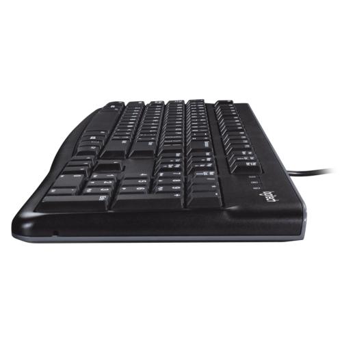Kit Logitech MK120 - Tastatura, USB, Layout US, Black + Mouse Optic, USB, Black