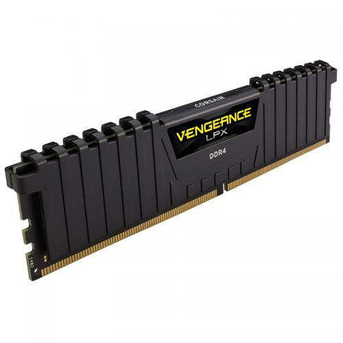 Kit Memorie Corsair Vengeance LPX Black, 16GB, DDR4-3600MHz, CL18, Dual Channel