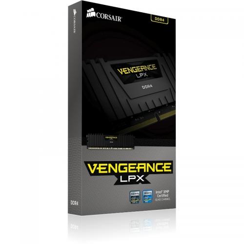 Kit Memorie Corsair Vengeance LPX Black 32GB, DDR4-3200MHz, CL16, Quad Channel