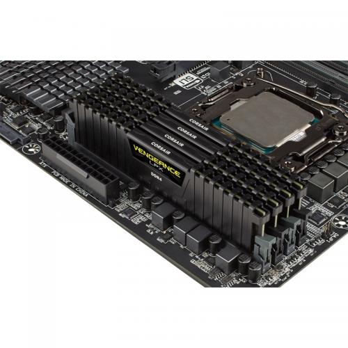 Kit Memorie Corsair Vengeance LPX Black 32GB, DDR4-3200MHz, CL16, Quad Channel