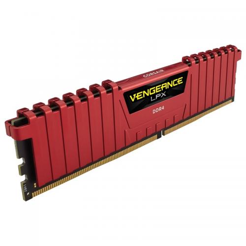 Kit Memorie Corsair Vengeance LPX Red 64GB DDR4-2133Mhz, CL13 Quad Channel