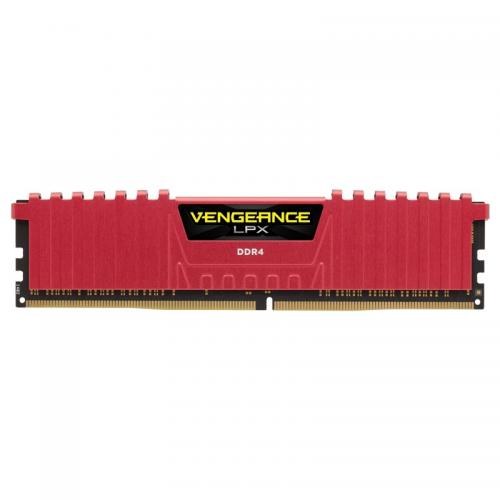 Kit Memorie Corsair Vengeance LPX Red 64GB DDR4-2133Mhz, CL13 Quad Channel