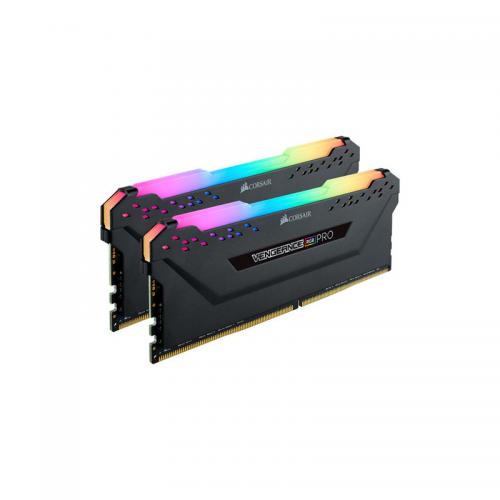 Kit Memorie Corsair Vengeance RGB PRO 32GB, DDR4-3600MHz, CL18, Quad Channel