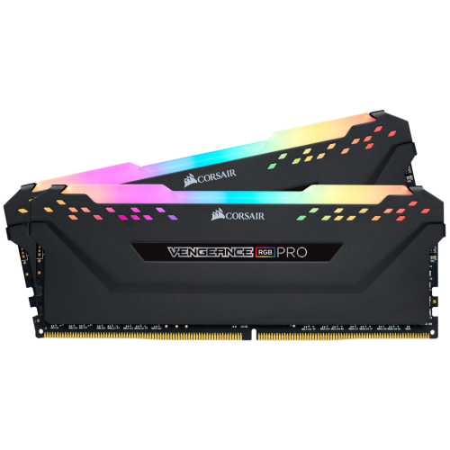 Kit memorie Corsair Vengeance RGB PRO 64GB, DDR4-3600MHz, CL18, Dual Channel