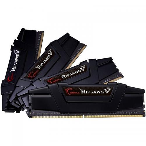 Kit Memorie G.Skill Ripjaws V 64GB, DDR4-3200MHz, CL16, Quad Channel