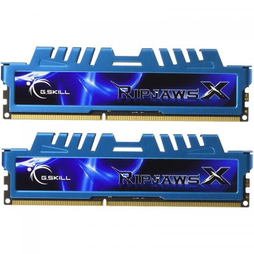 Kit Memorie G.Skill Ripjaws X Blue 8GB, DDR3-2133MHZ, CL9, Dual Channel