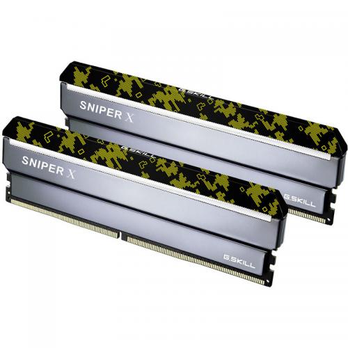 Kit Memorie G.Skill Sniper X Digital Camo 32GB, DDR4-2400MHz, CL17, Dual Channel