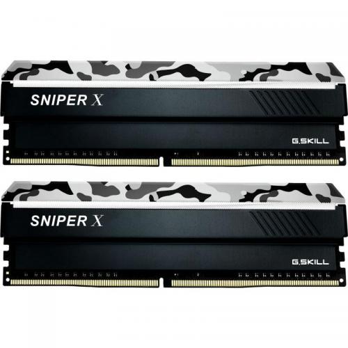 Kit Memorie G.Skill Sniper X Urban Camo, 16GB, DDR4-2400MHz, CL17, Dual Channel