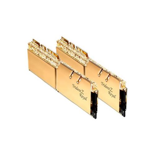 Kit memorie G.SKILL Trident Z Royal Gold 64GB, DDR4-4000MHz, CL18