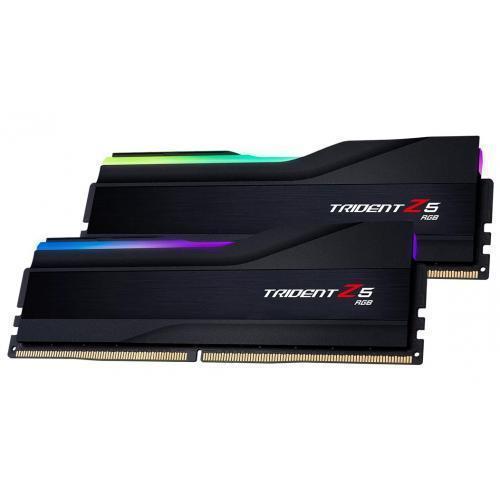 Kit Memorie G.Skill Trident Z5 RGB XMP 3.0 Black 32GB, DDR5-5200Mhz, CL40, Dual Channel