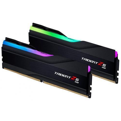 Kit Memorie G.Skill Trident Z5 RGB XMP 3.0 Black 32GB, DDR5-5200Mhz, CL40, Dual Channel