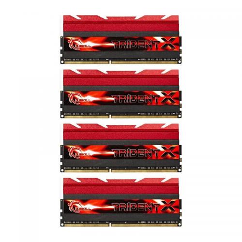 Kit Memorie G.Skill TridentX 32GB, DDR3-2400MHZ, CL10, Quad Channel