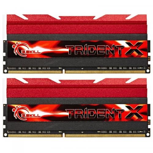 Kit Memorie G.Skill TridentX 32GB, DDR3-2400MHZ, CL10, Quad Channel