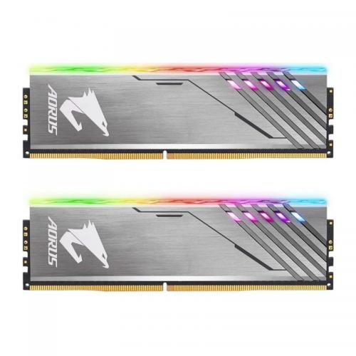 Kit Memorie GIGABYTE AORUS RGB 16GB, DDR4-3200MHz, CL16, Dual Channel