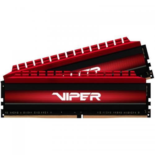 Kit Memorie Patriot Viper 4 Red 32GB, DDR4-3600MHz, CL18, Dual Channel