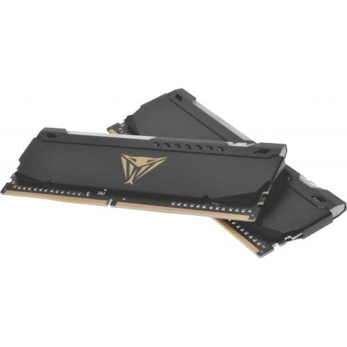 Kit Memorie Patriot Viper Steel RGB, 16GB, DDR4-3200Mhz, CL18, Dual Channel