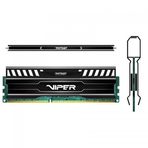 Kit Memorie Patriot ViperX 3 Black Mamba 16GB, DDR3-1600MHz, CL10, Dual Channel 