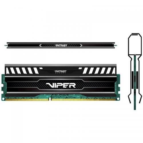 Kit Memorie Patriot ViperX 3 Black Mamba 16GB, DDR3-1600MHz, CL9, Dual Channel 