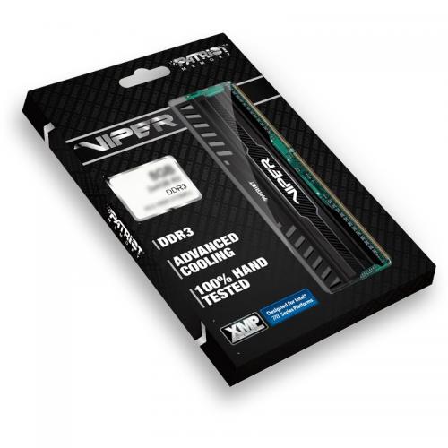 Kit Memorie Patriot ViperX 3 Black Mamba 8GB, DDR3-1600MHz, CL9, Dual Channel 