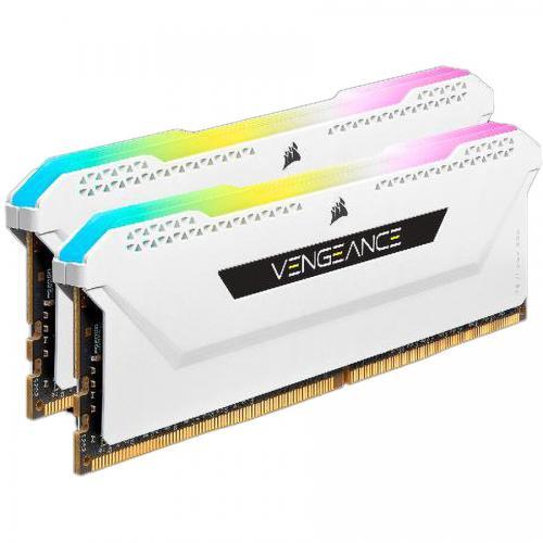 Kit Memorie Vengeance RGB PRO 32GB, DDR4-3200MHz, CL16, Dual Channel