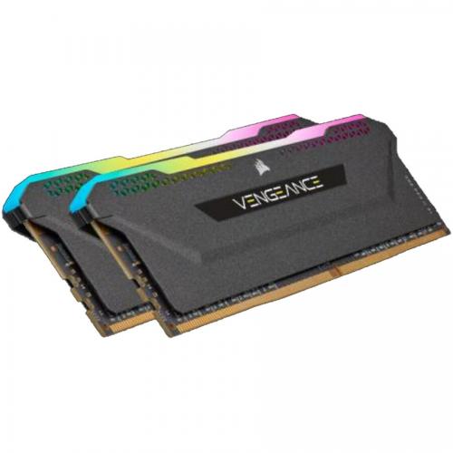 Kit Memorie Vengeance RGB PRO SL 16GB, DDR4-3600MHz, CL18, Dual Channel