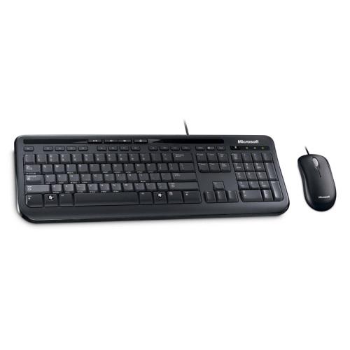 Kit tastatura + mouse Microsoft 600, negru