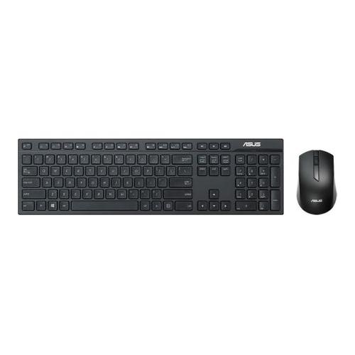 Kit Tastatura + Mouse Wireless ASUS W2500, Negru