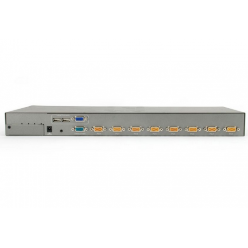Switch KVM Level One KVM-0831, 2x USB, 8x VGA, Black