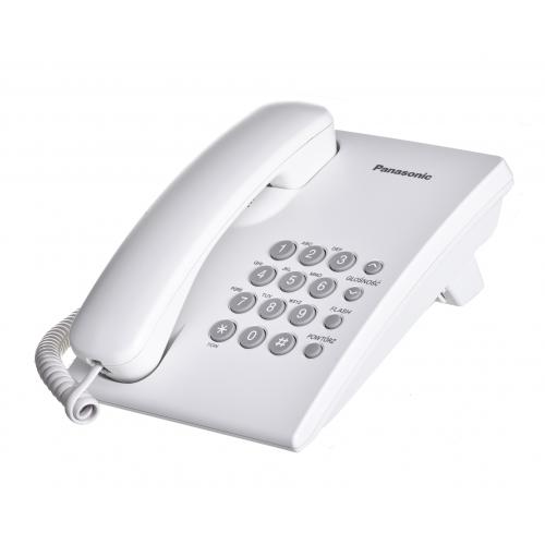 Telefon Fix Panasonic KX-TS500PDW, White