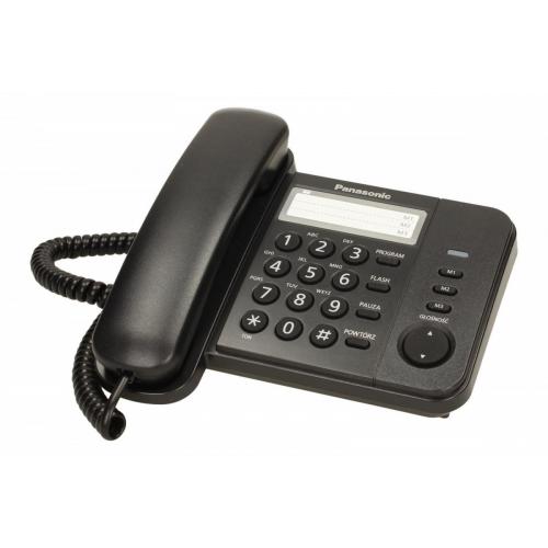 Telefon Fix Panasonic KX-TS520 DECT, Black