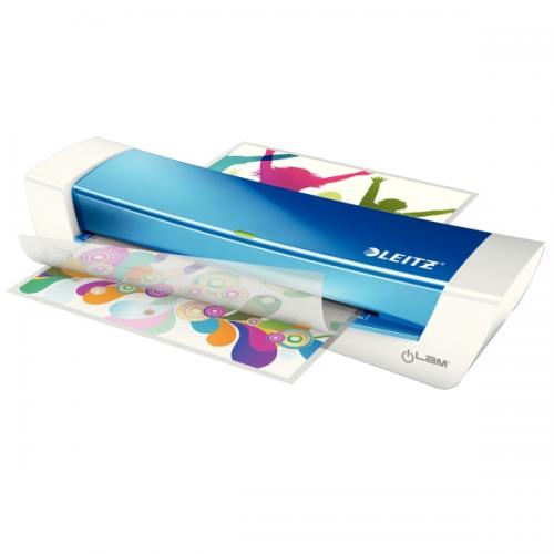 Laminator Leitz iLAM Home Office A4, White-Blue