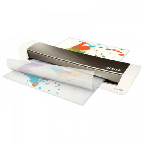 Laminator Leitz iLAM Home Office A4, White-Grey