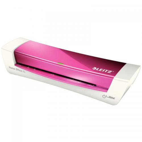 Laminator Leitz iLAM Home Office A4, White-Pink