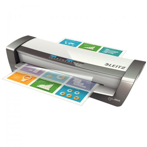 Laminator Leitz iLAM Office Pro A3, White-Silver