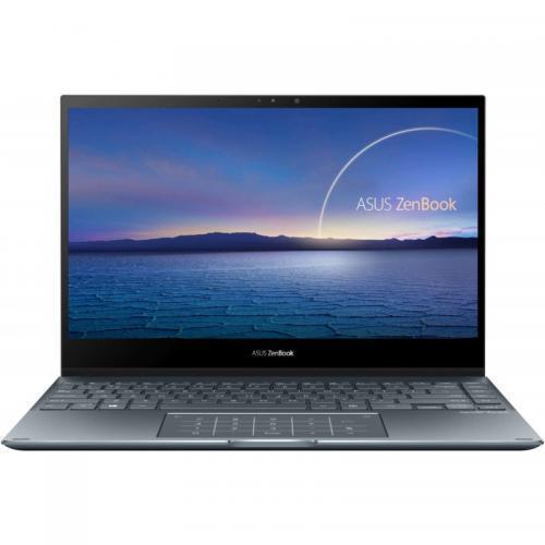 Laptop 2-in-1 ASUS ZenBook Flip 13 UX363EA-HP539X, Intel Core i7-1165G7, 13.3inch Touch, RAM 16GB, SSD 512GB, Intel Iris Xe Graphics, Windows 11 Pro, Pine Grey