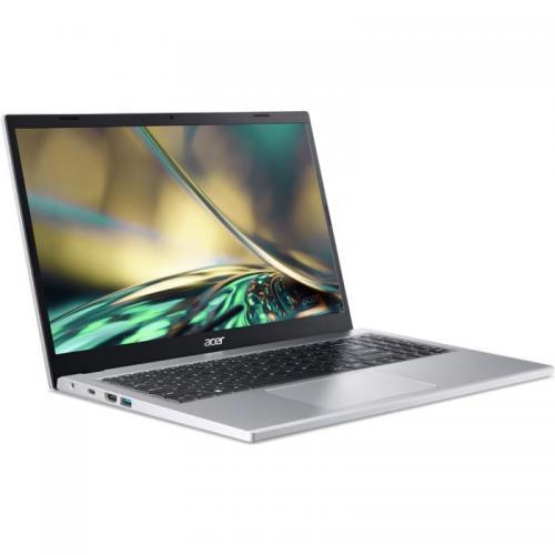 Laptop Acer Aspire 3 A315-24P, AMD Ryzen 5 7520U, 15.6inch, RAM 8GB, SSD 512GB, AMD Radeon 610M, No OS, Pure Silver
