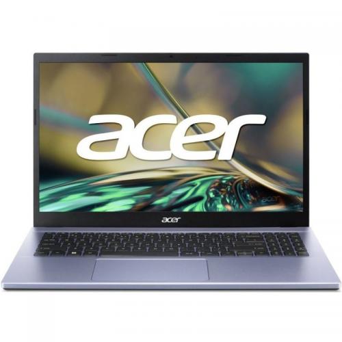 Laptop Acer Aspire 3 A315-59, Intel Core i3-1215U, 15.6inch, RAM 8GB, SSD 256GB, Intel UHD Graphics, No OS, Moonstone Purple