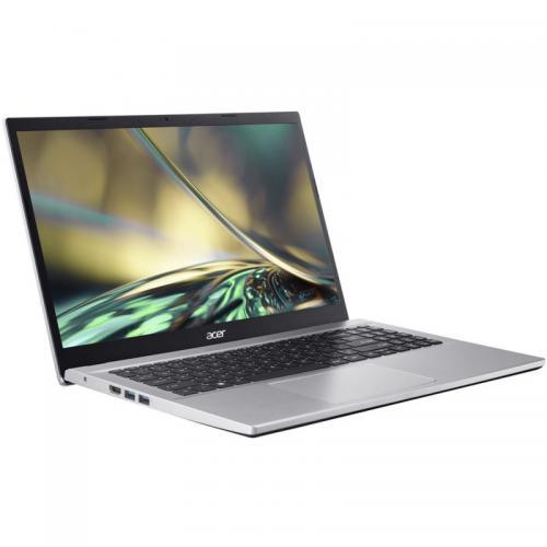 Laptop Acer Aspire 3 A315-59G, Intel Core i5-1235U, 15.6inch, RAM 8GB, SSD 512GB, nVidia GeForce MX550 2GB, No OS, Pure Silver
