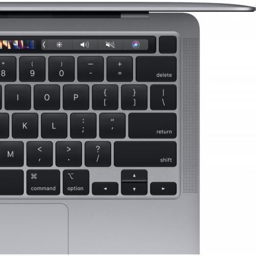 Laptop Apple New MacBook Pro 13 (Late 2020) Retina with Touch Bar, Apple M1 Chip Octa Core, 13.3inch, RAM 16GB, SSD 512GB, Apple M1 8-core, RO KB, MacOS Big Sur, Space Grey