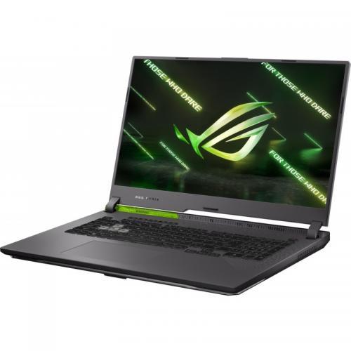 Laptop ASUS Gaming ROG Strix G17 (2022) G713RM-LL057W, AMD Ryzen 7 6800H, 17.3inch, RAM 16GB, SSD 1TB, nVidia GeForce RTX 3060 6GB, Windows 11, Volt Green