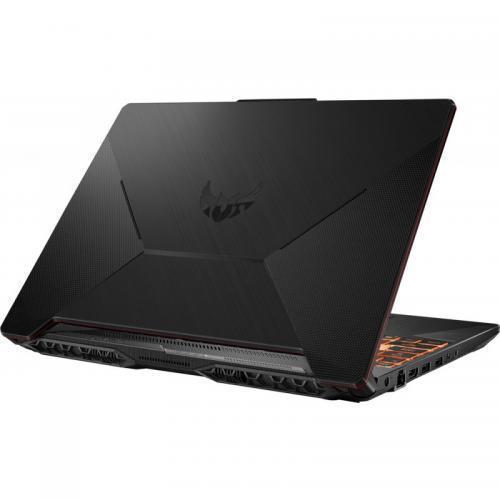 Laptop ASUS TUF Gaming F15 FX506LH-HN004, Intel Core i5-10300H, 15.6inch, RAM 8GB, SSD 512GB, nVidia GeForce GTX 1650 4GB, No OS, Bonfire Black