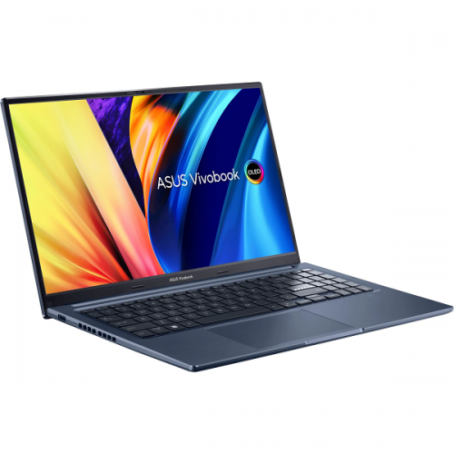Laptop ASUS Vivobook 15X M1503QA-L1120, AMD Ryzen 5 5600U, 15.6inch, RAM 16GB, SSD 512GB, AMD Radeon Graphics, No OS, Quiet Blue