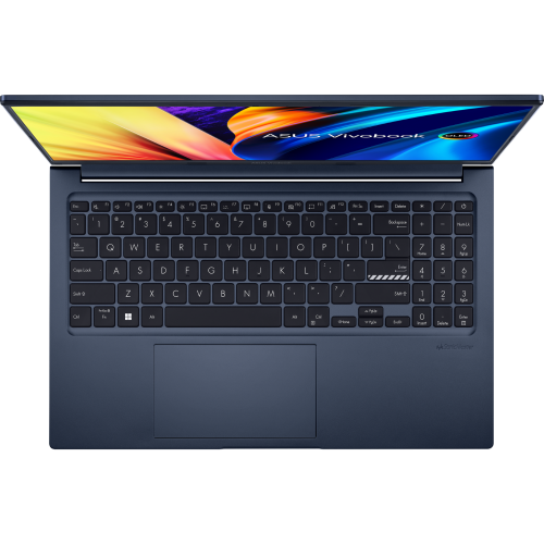 Laptop ASUS VivoBook OLED M1503QA-L1235, AMD Ryzen 5 5600H, 15.6inch, RAM 8GB, SSD 1TB, AMD Radeon Graphics, No OS, Quiet Blue