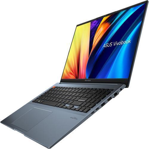 Laptop ASUS Vivobook Pro 16 K6602ZC-N1090, Intel Core i5-12450H, 16inch, RAM 16GB, SSD 1TB, nVidia GeForce RTX 3050 4GB, No OS, Quiet Blue